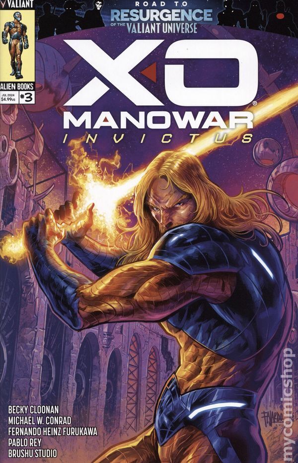 X-O Manowar Invictus #3A Stock Image