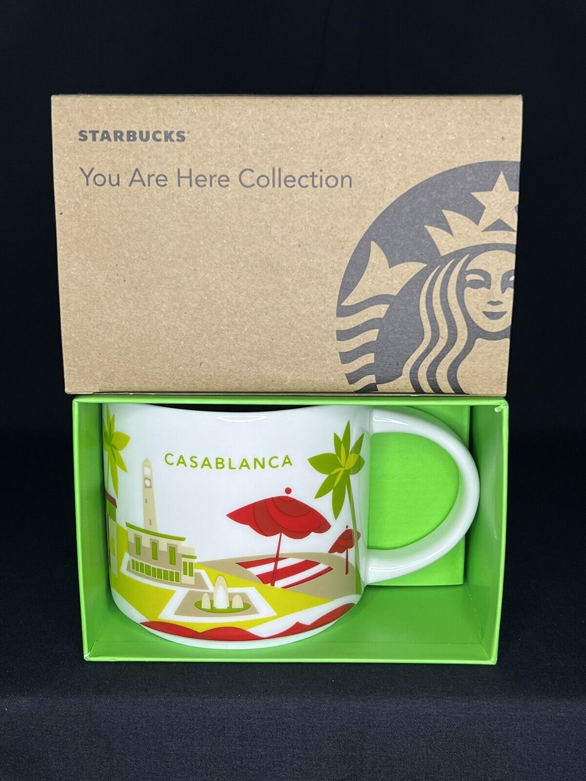 Starbucks Casablanca Mug You Are Here Collection Morocco NEW W/Box