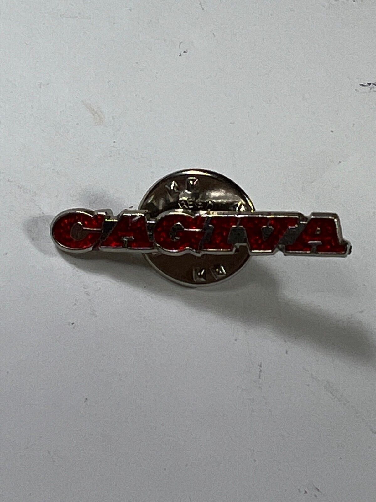 Vintage Cagiva Bike Lapel Hat Pin classic Italian motorcycle scooter