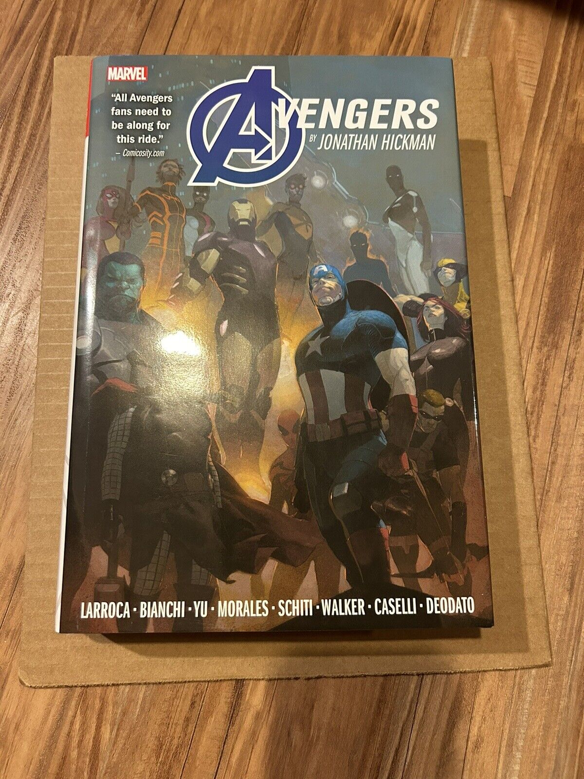 The Avengers by Jonathan Hickman Omnibus 2 Marvel Comics Hardcover