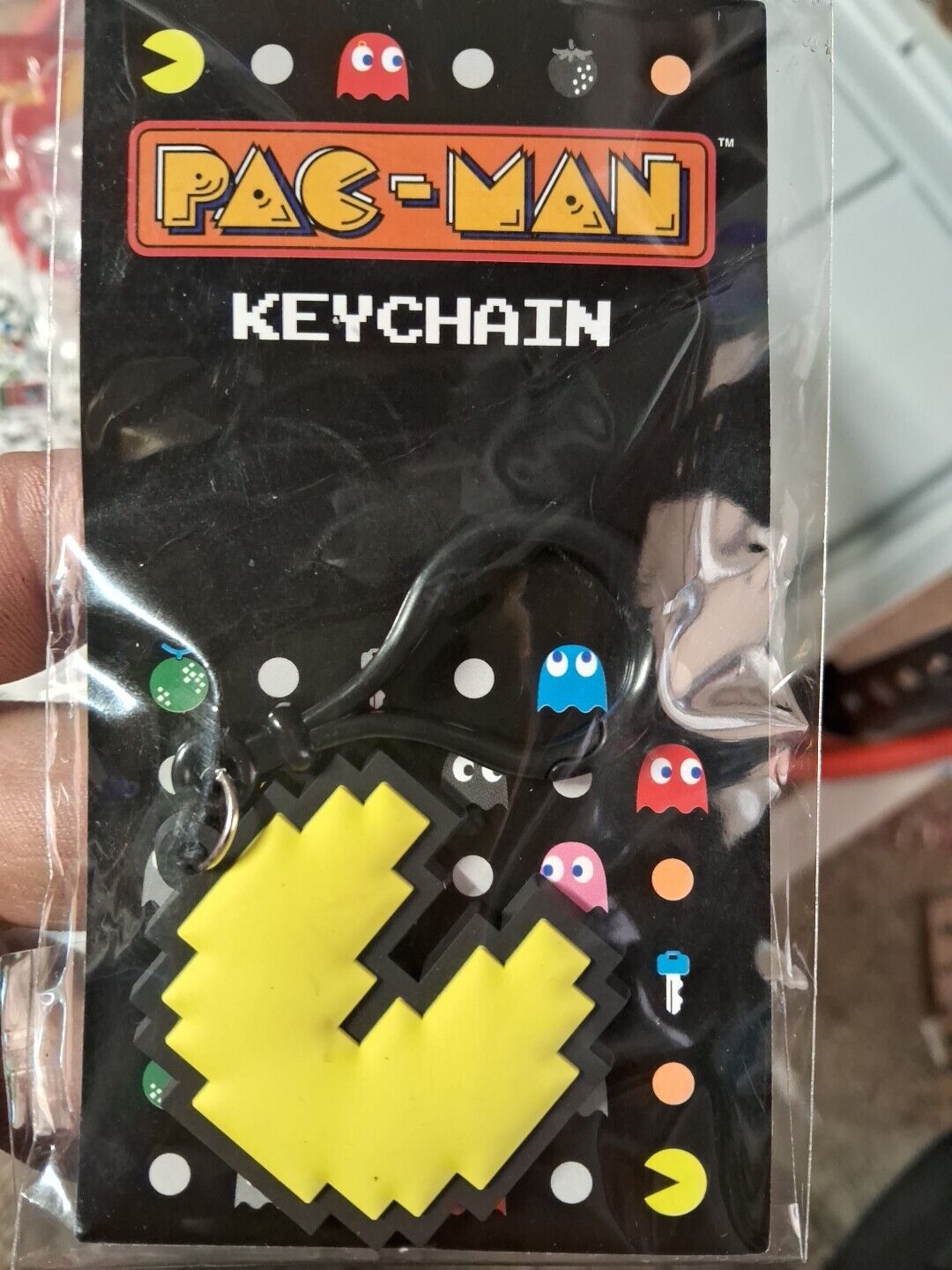 PAC-MAN keychain