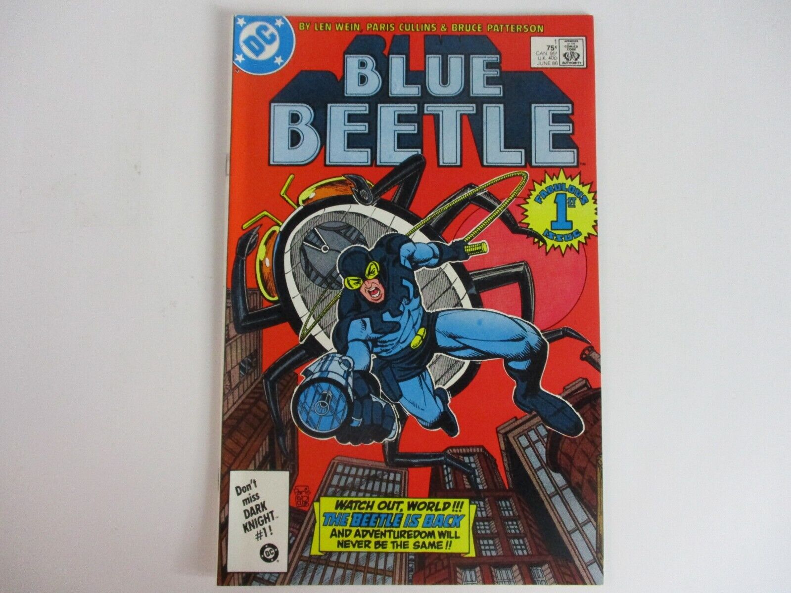 DC Comics BLUE BEETLE #1 June 1986 LOOKS GREAT