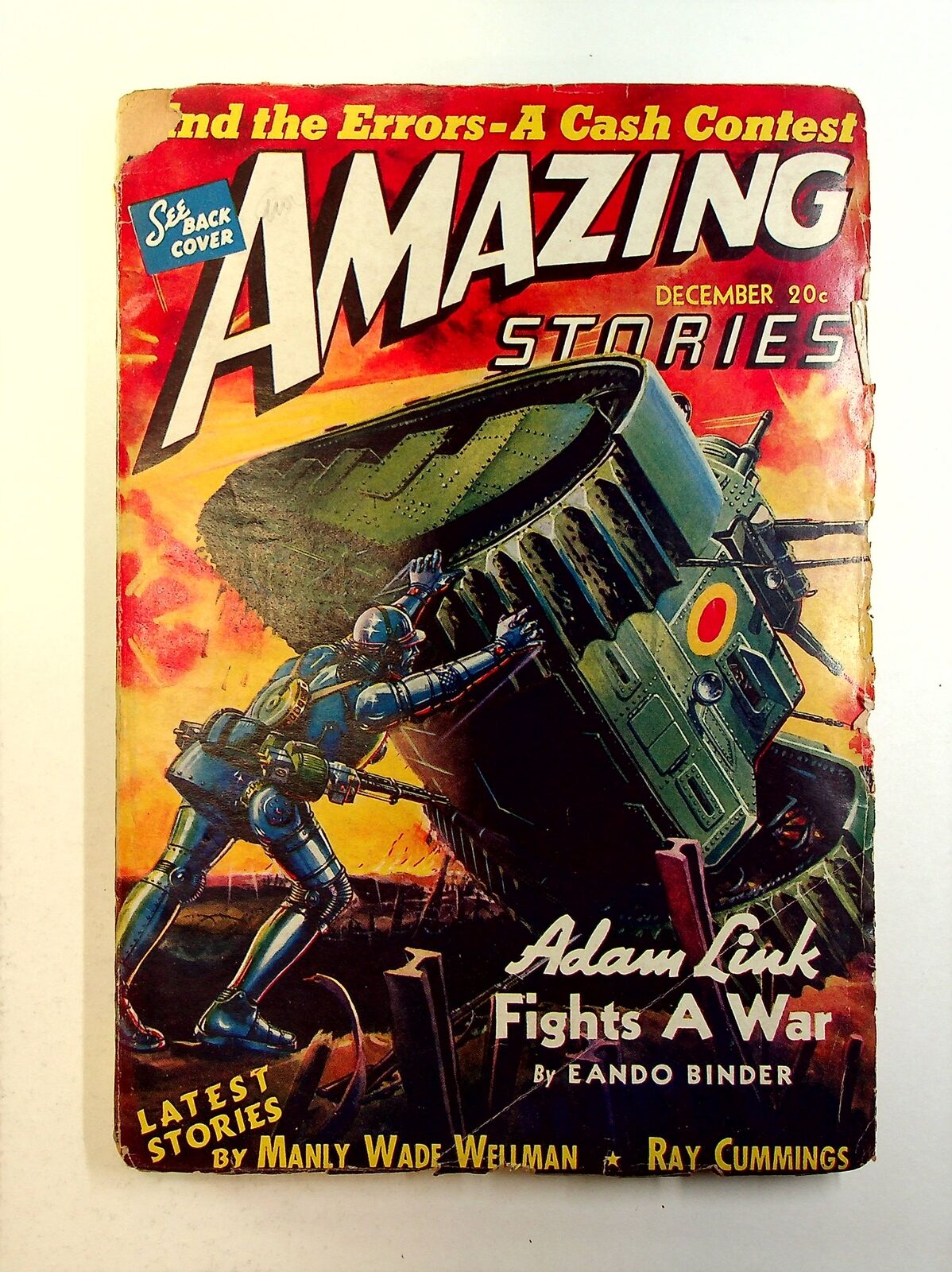 Amazing Stories Pulp Dec 1940 Vol. 14 #12 GD/VG 3.0 TRIMMED