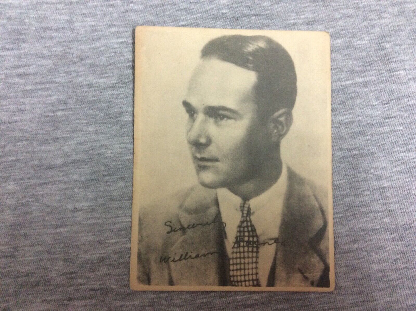 Vintage 1920’s Kashin Publications Movie Stars Actor William Haines Card