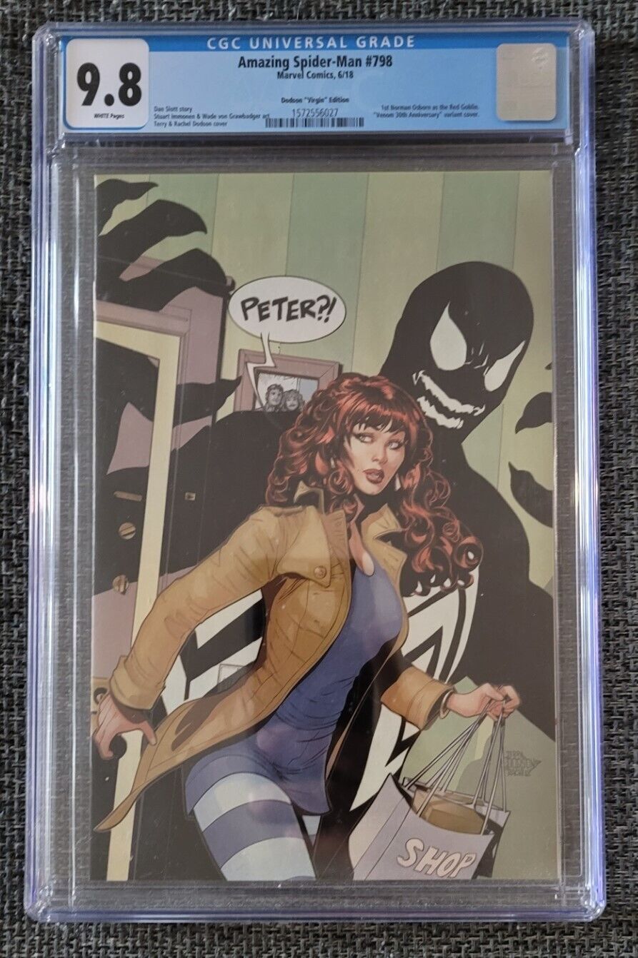 Amazing Spider-Man 798 CGC 9.8 1st Norman Osborn as the Red Goblin.