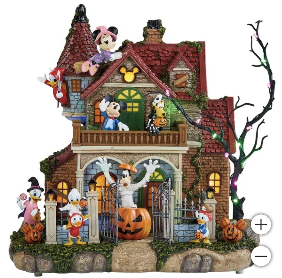 Disney Halloween Haunted Party House with Lights & Music