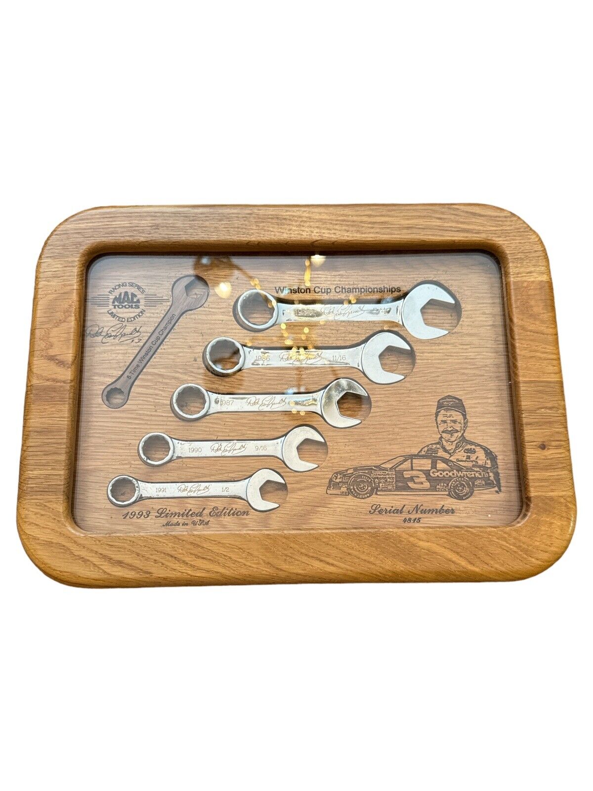 Mac Tools Racing Series Limited Edition Dale Earnhardt 1993 Wrench Set