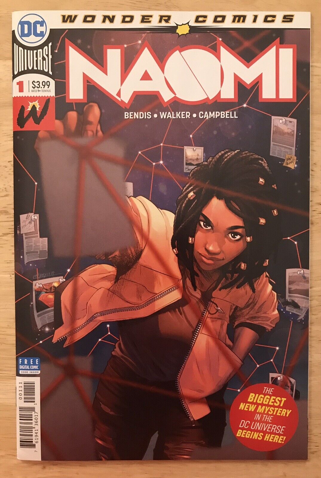 Naomi #1 DC 2019 Comic Book 1st Printing First Print