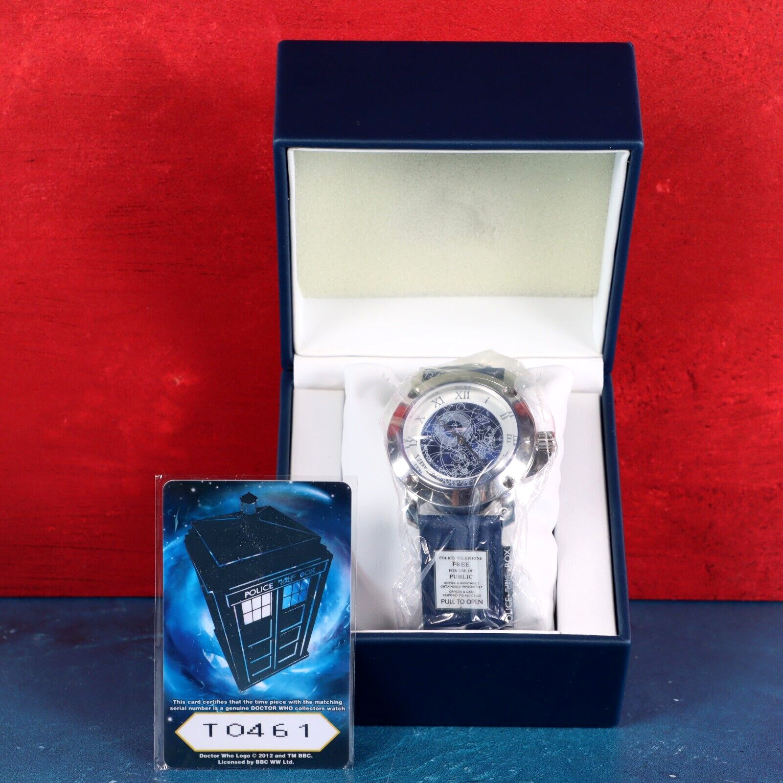 Doctor Who TARDIS Collectors Watch T0461 Limited Edition COA BBC 2012 New In Box