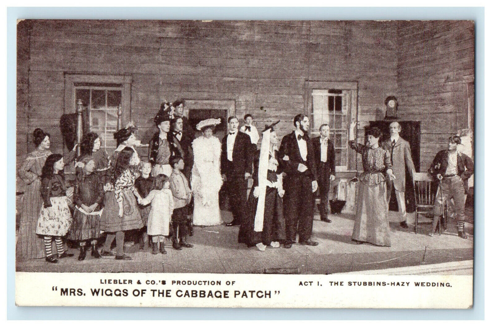 c1905s Leibler & Co.s' Mrs. Wiggs of the Cabbage Patch Advertising Postcard
