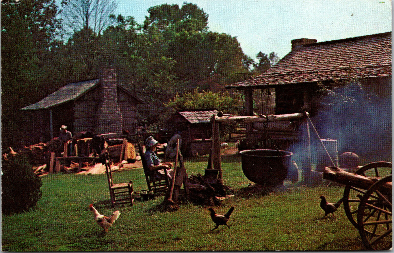 Vtg John Rice Irwin\'s Museum of Appalachia Norris Tennessee TN Postcard