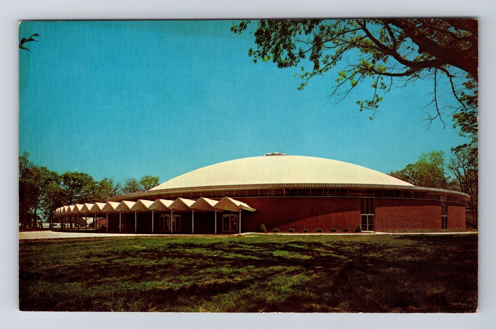 Anderson IN-Indiana, Warner Auditorium, Antique Souvenir Vintage Postcard