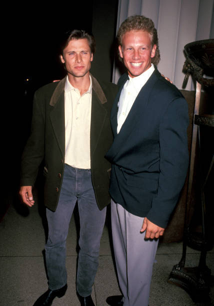 Grant Show Ian Ziering at the Fox Fall Series Party Museum of- 1992 Old Photo