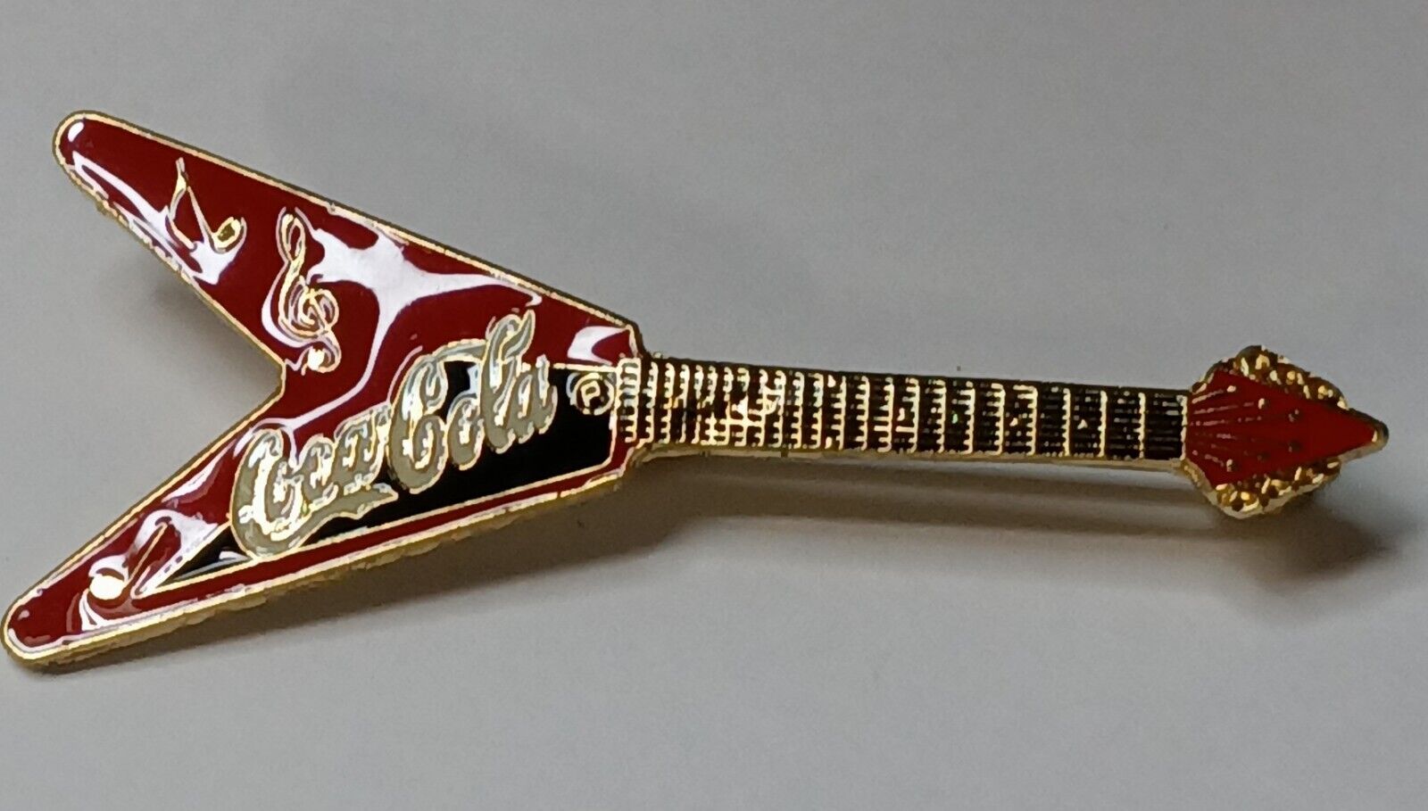 1997 Coca-Cola Collectable Mini Guitar