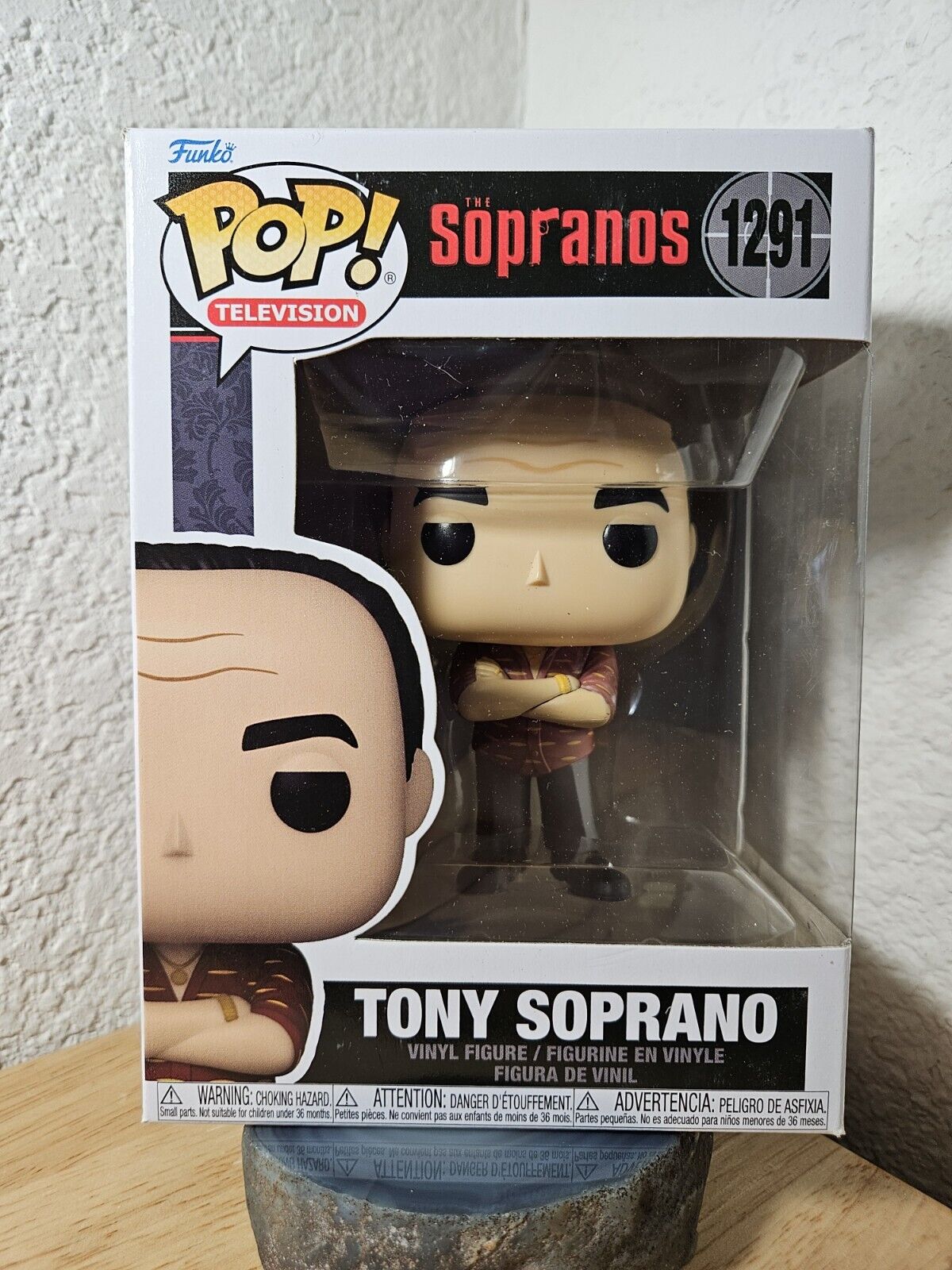 Funko Pop Tony Soprano #1291 Vinyl Figure The Sopranos - W/ Protector 