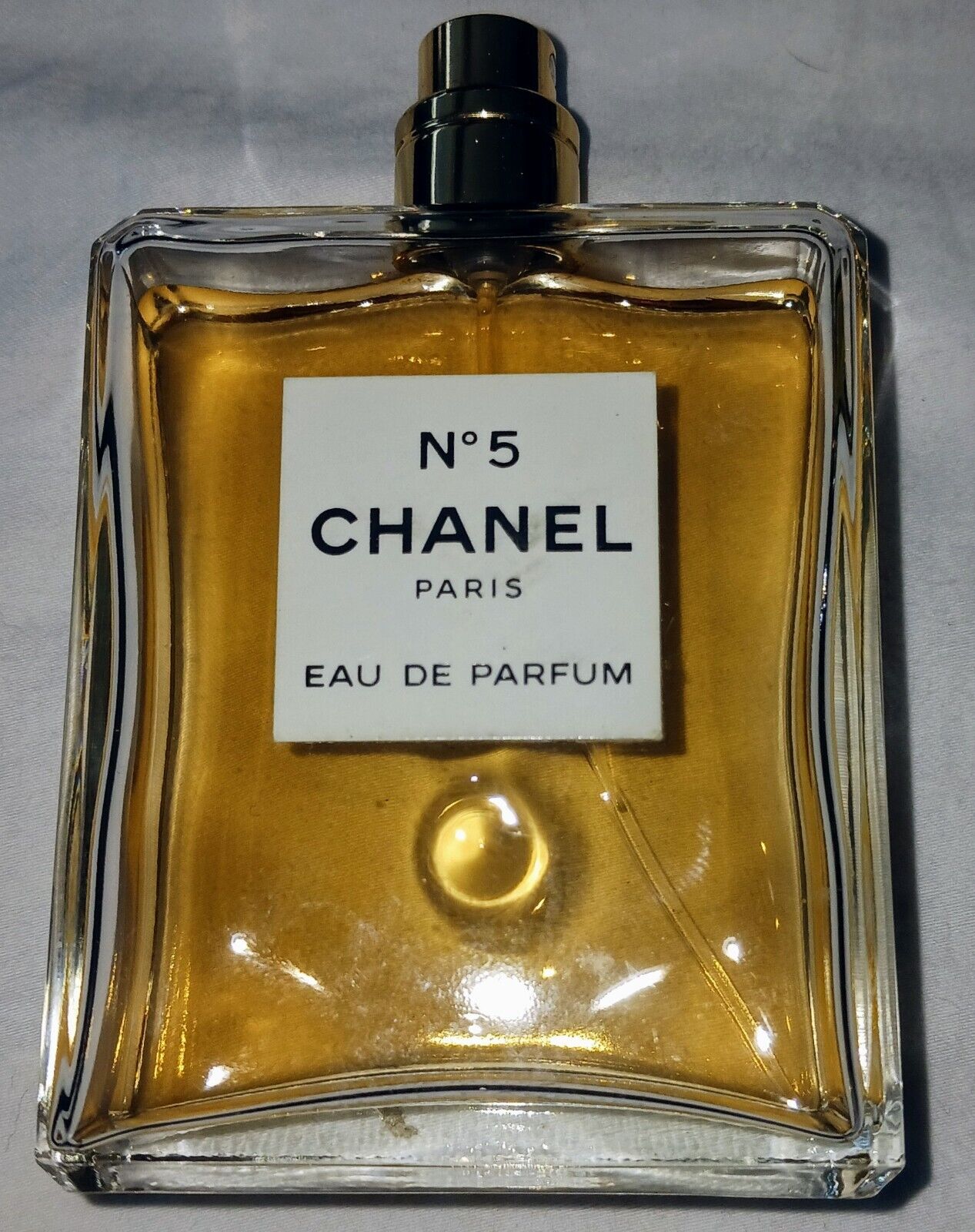 Vintage Chanel No. 5 Parfum Spray 3.4oz, 1/3 Full