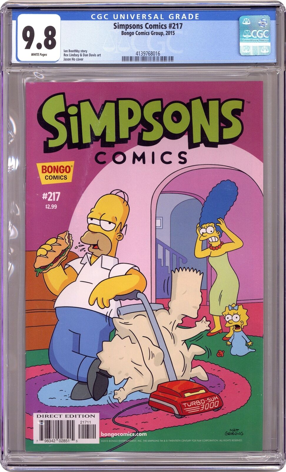 Simpsons Comics #217 CGC 9.8 2015 4139768016