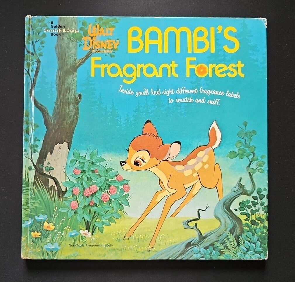 Bambi\'s Fragrant Forest (Golden Scratch Sniff Book) Walt Disney Productions 1975