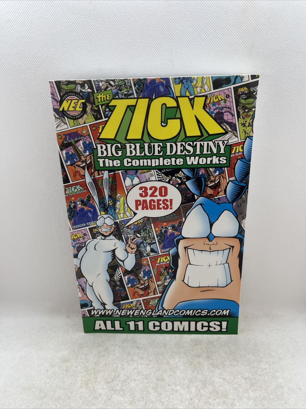 The Tick Big Blue Destiny The Complete Works Graphic Novel New England Comics