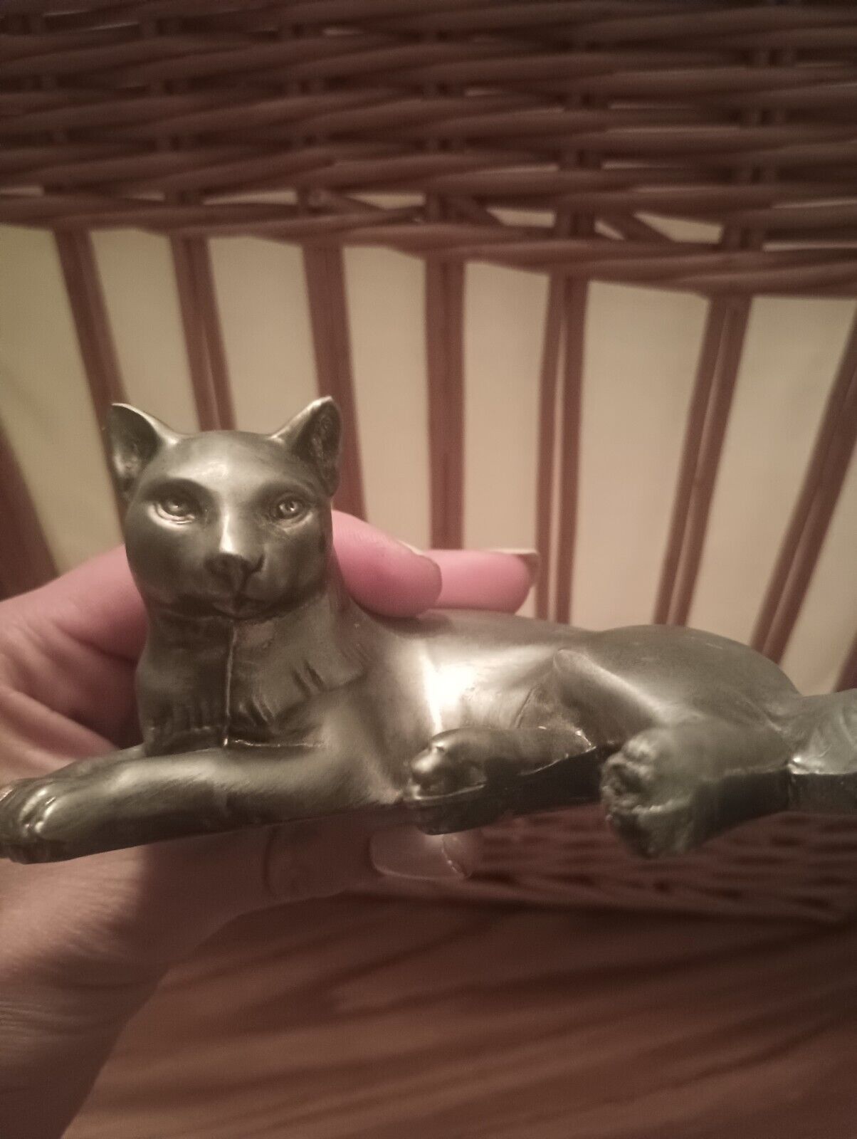 Antique Jennings Brothers Bros. Cat / Fox Stamped # JB1185