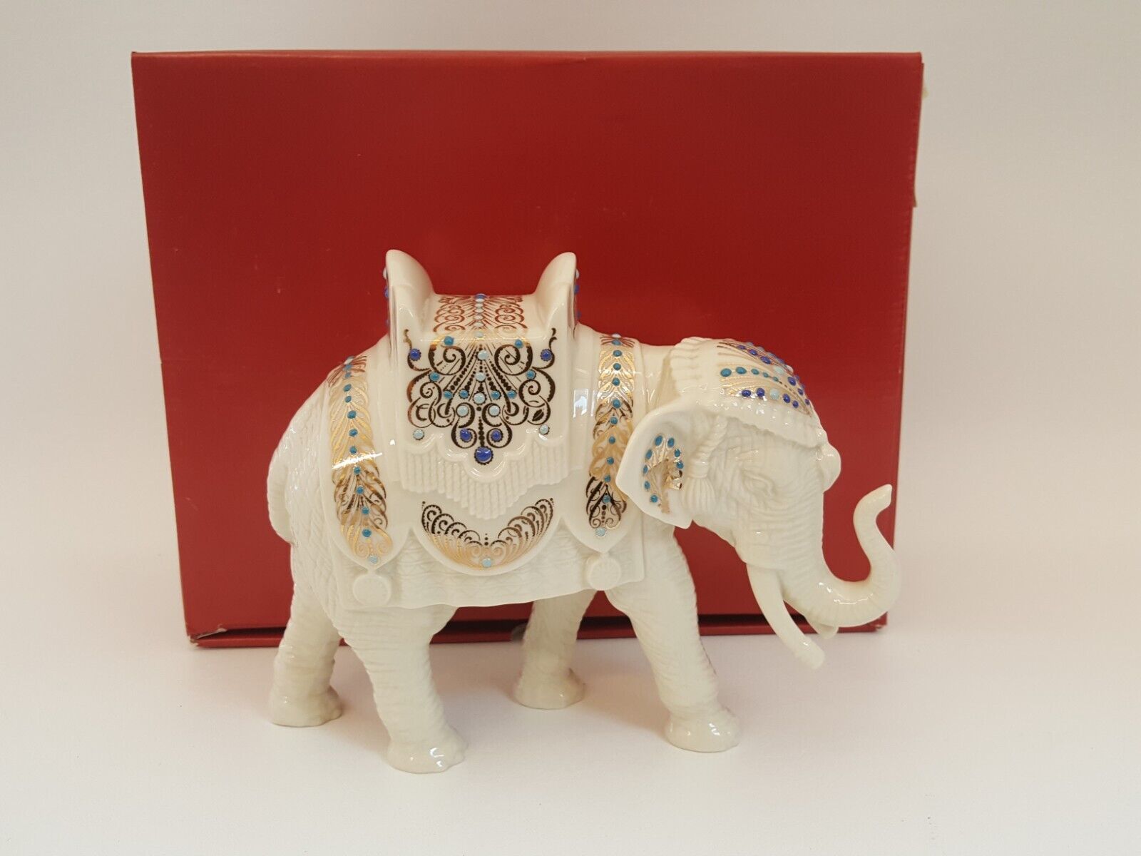 Lenox China Jewels elephant standing in orig box
