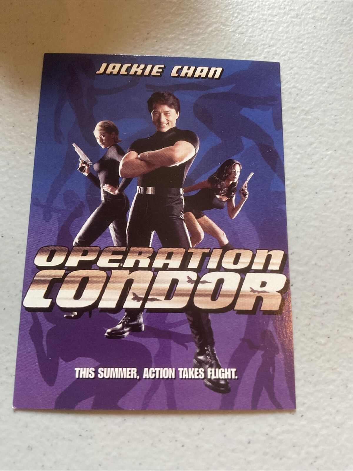 OPERATION CONDOR 1997 TOPPS COMICS PROMO CARD NO NUMBER JACKIE CHAN