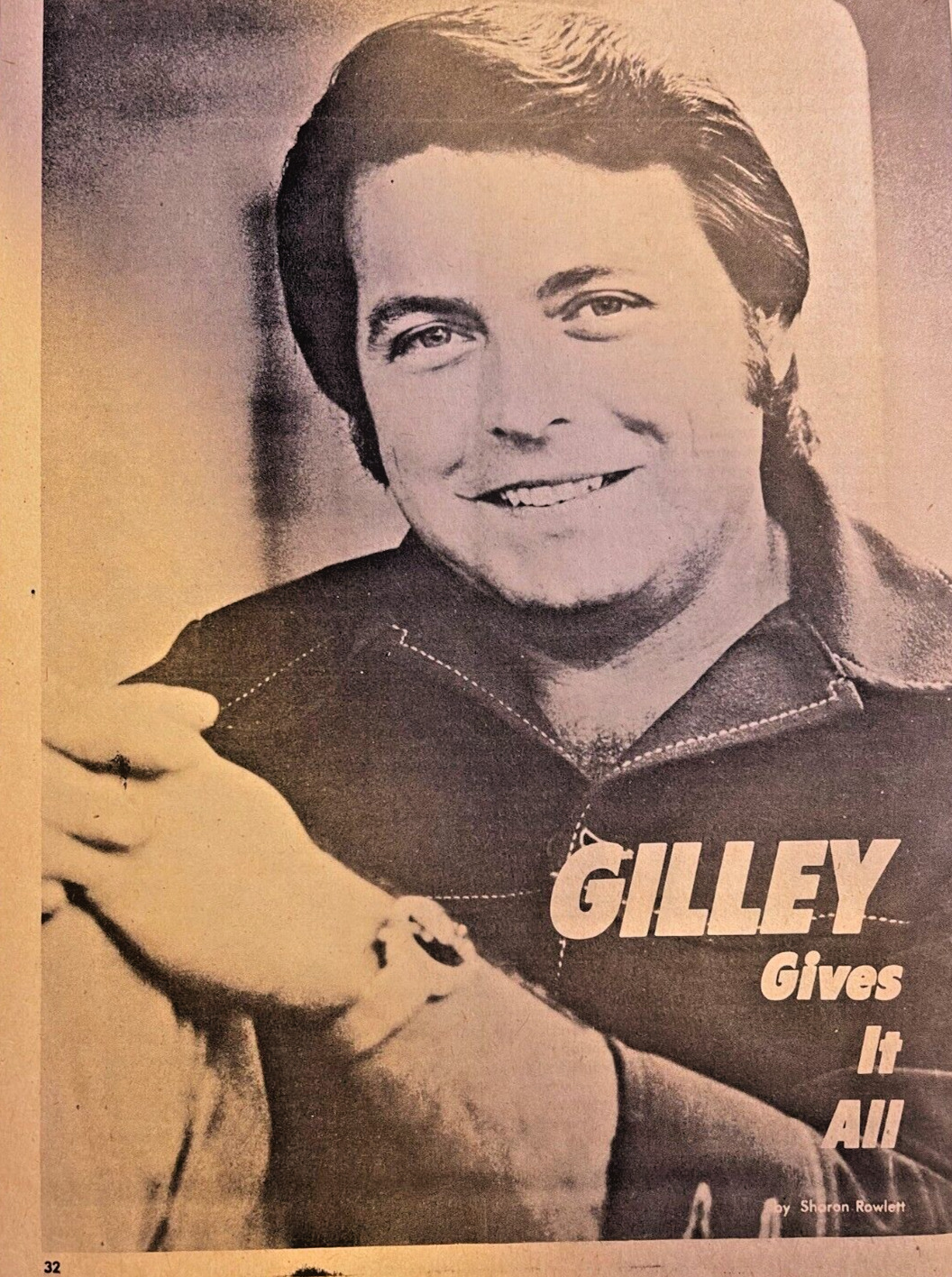 1976 Country Singer Mickey Gilley