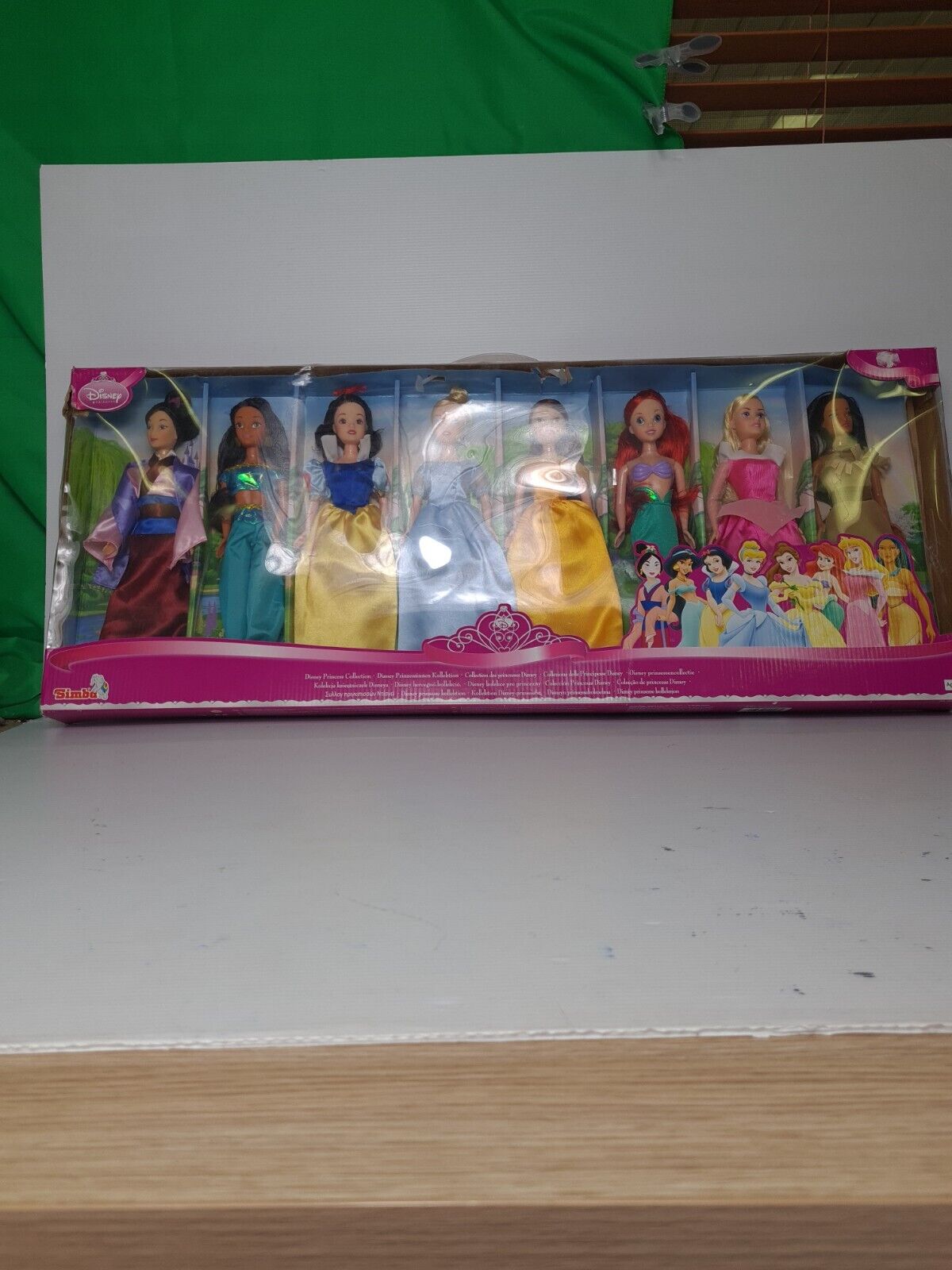 Samba Disney 8 Piece Princess Doll Collection Very Rare Collectables As New NIB