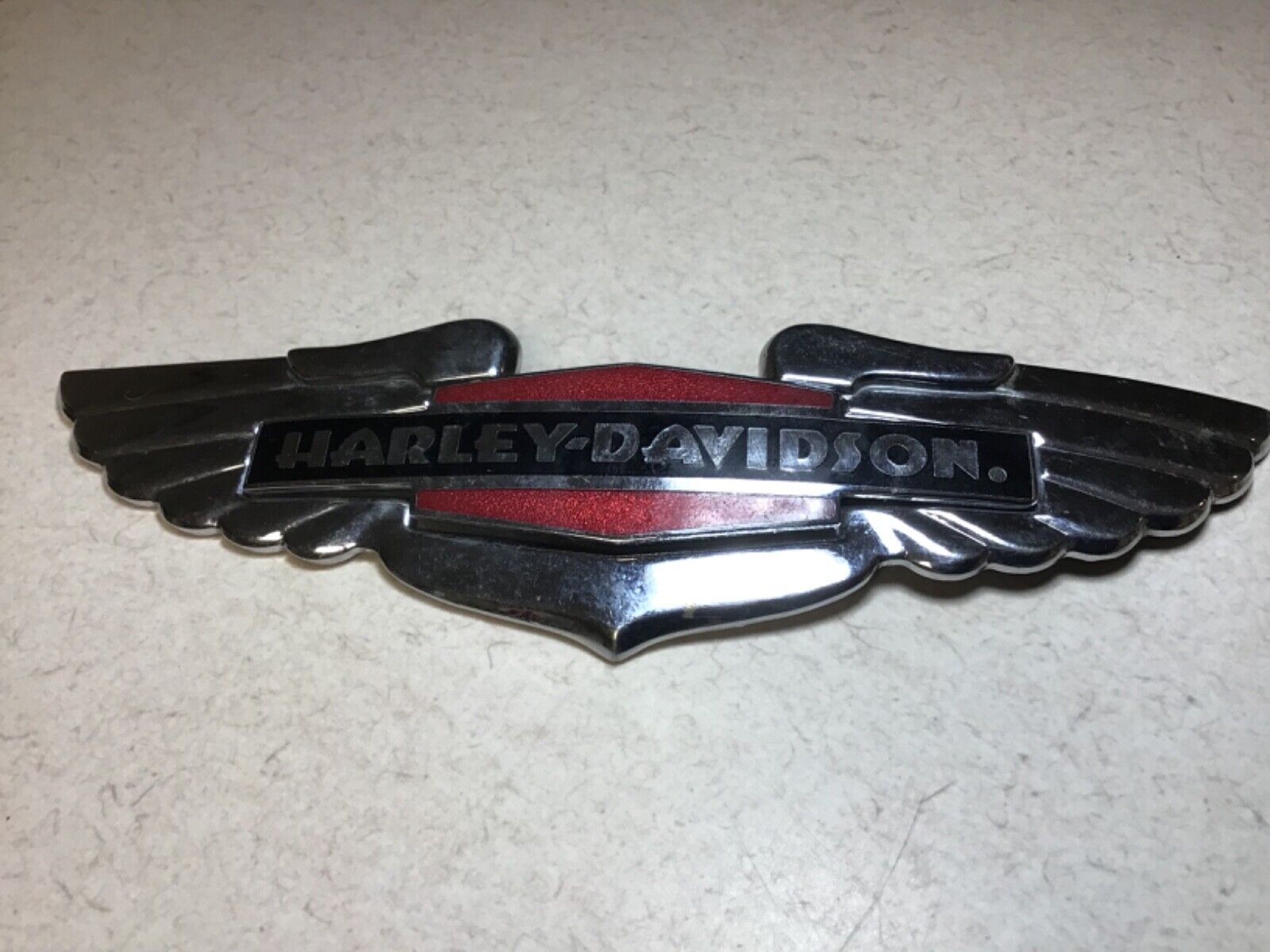 Vintage Harley-Davidson Motorcycle Medallion Emblem