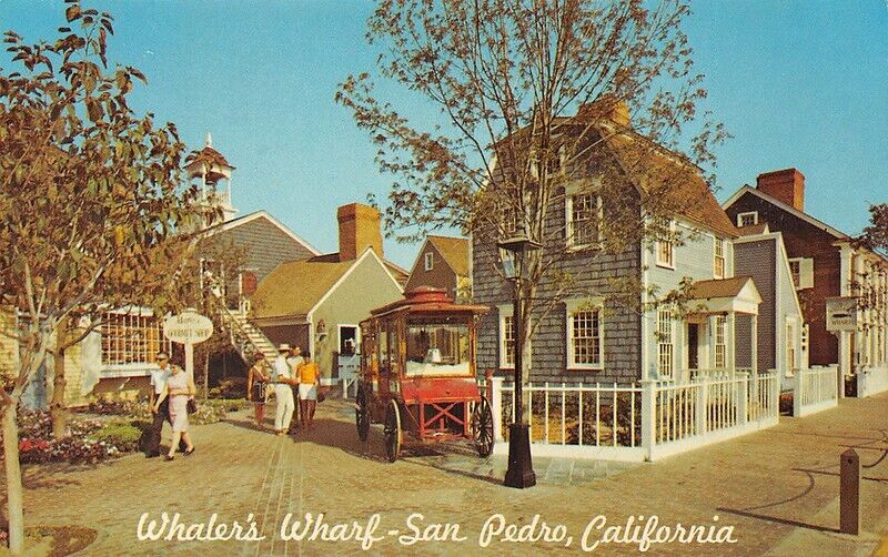 Entrance Whaler's Wharf Ports of Call Village San Pedro California