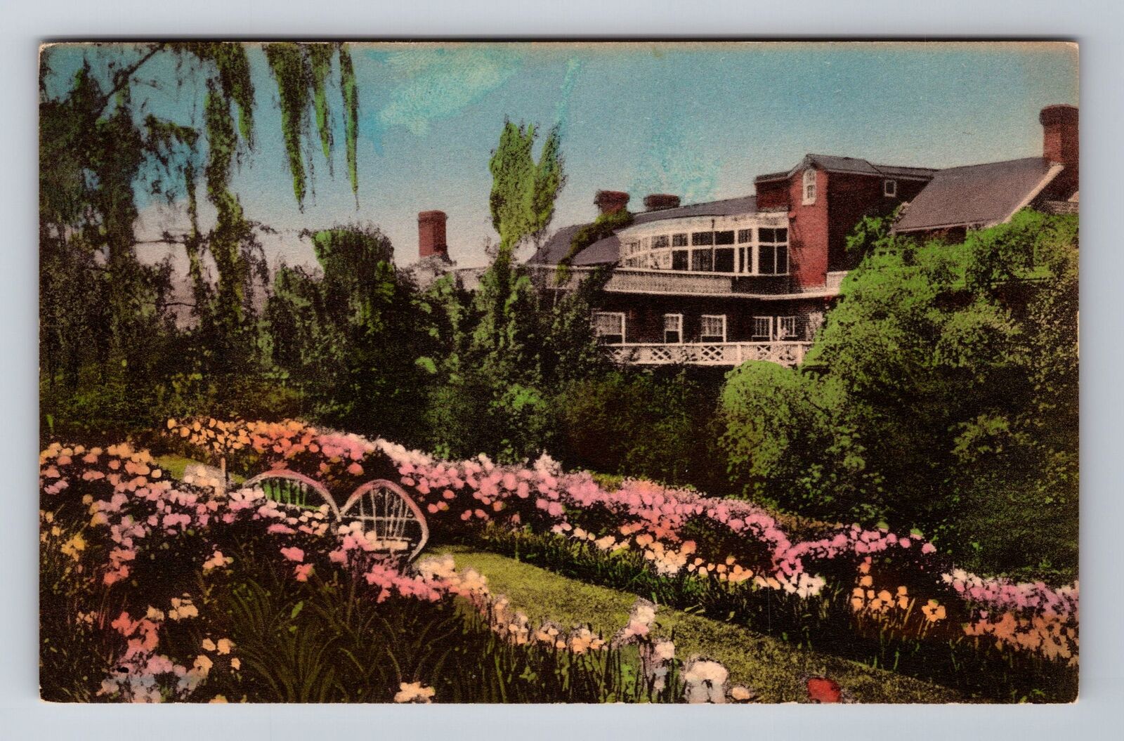 Luray VA-Virginia, the Mimslyn Hotel, Advertising, Vintage Souvenir Postcard