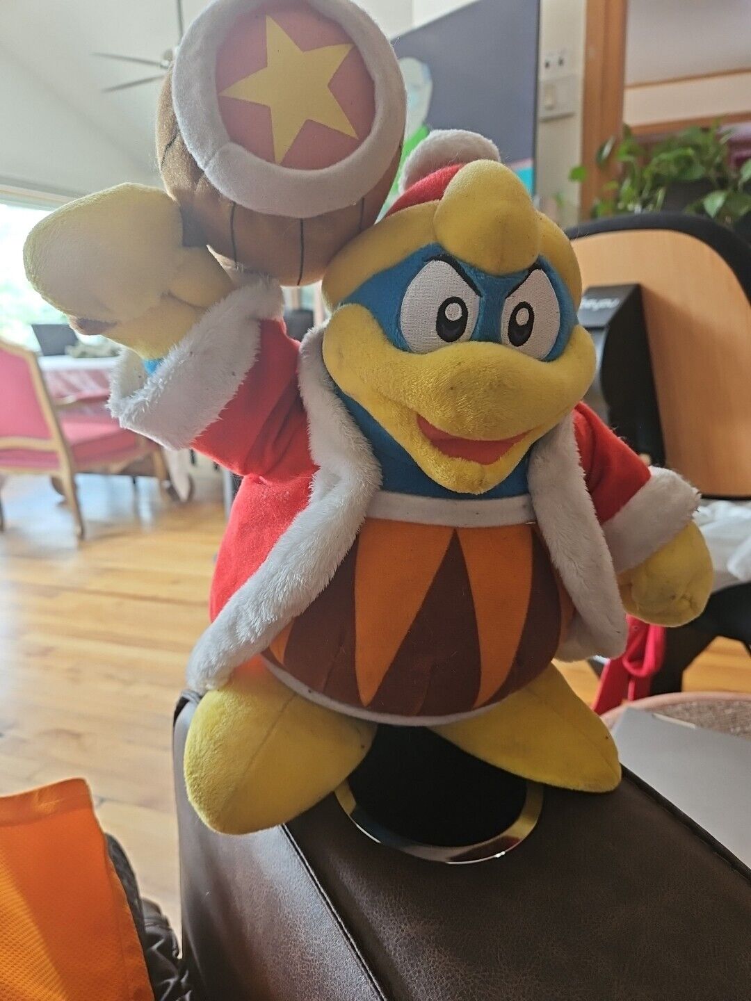 King Dedede Sanei Plush, Kirby, 2009, 13 Inches, Used
