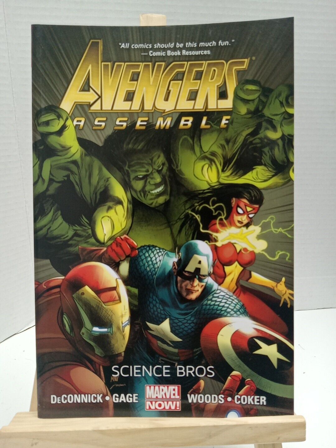 Avengers Assemble Science Bros 1st Print 2013 Marvel Graphic Novel TPB **NEW**