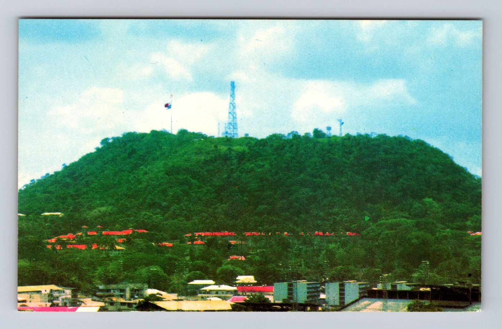 Panama, Ancon Hill, Panama, Republic of Panama, Vintage Souvenir Postcard