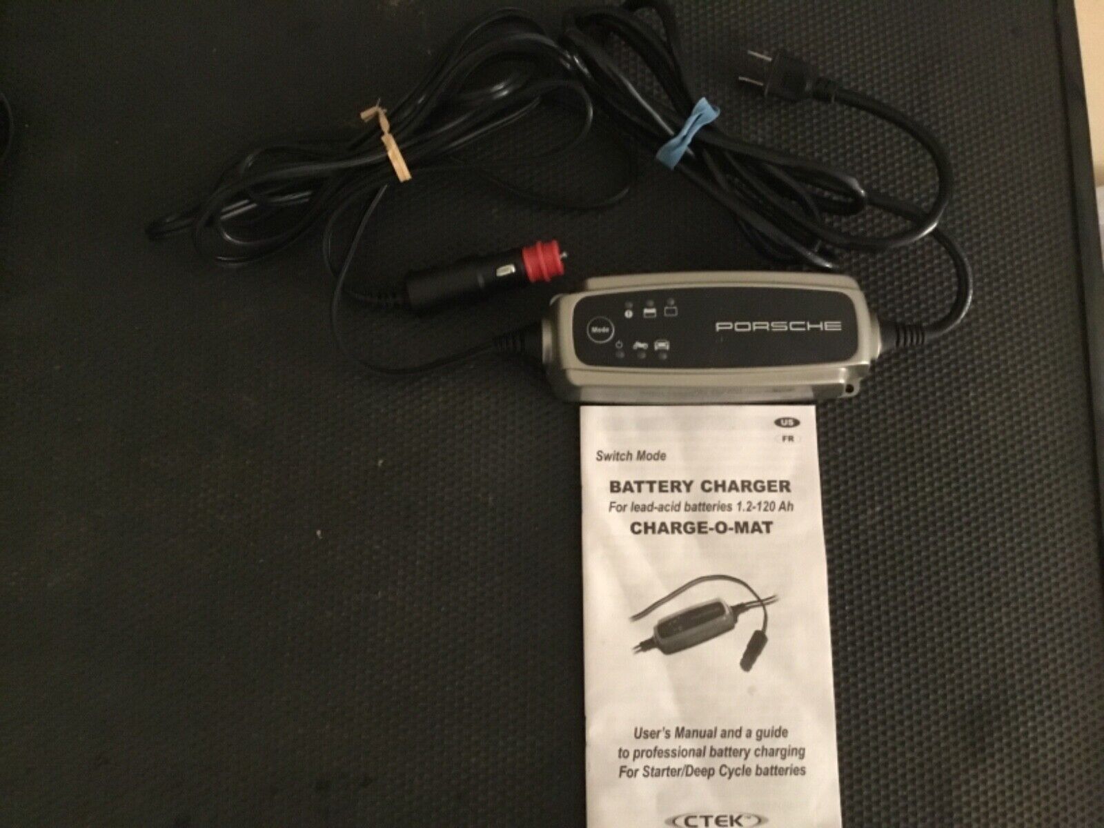 CTEK Porsche battery charger