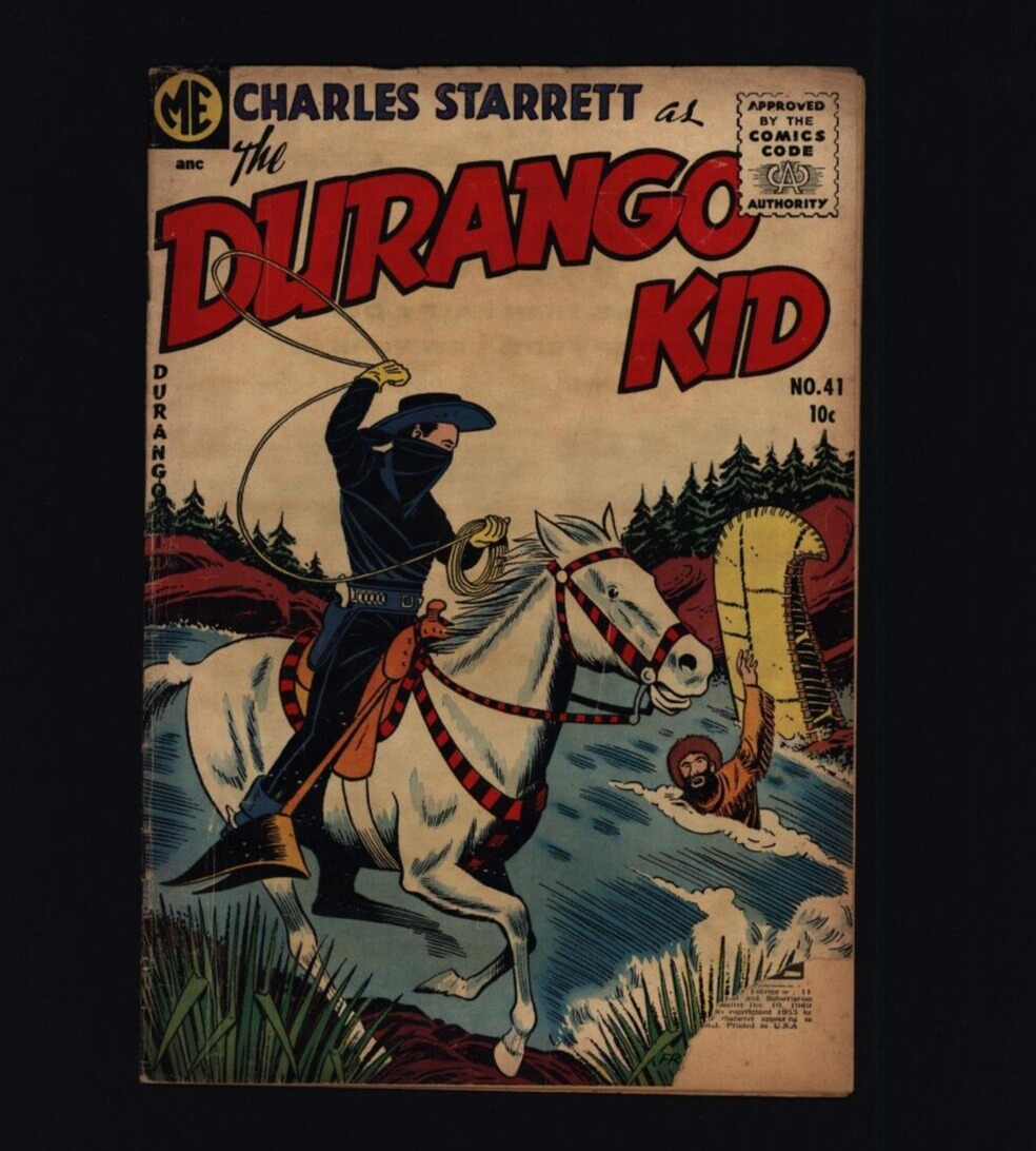 Charles Starrett As The Durango Kid # 41 GD    SA