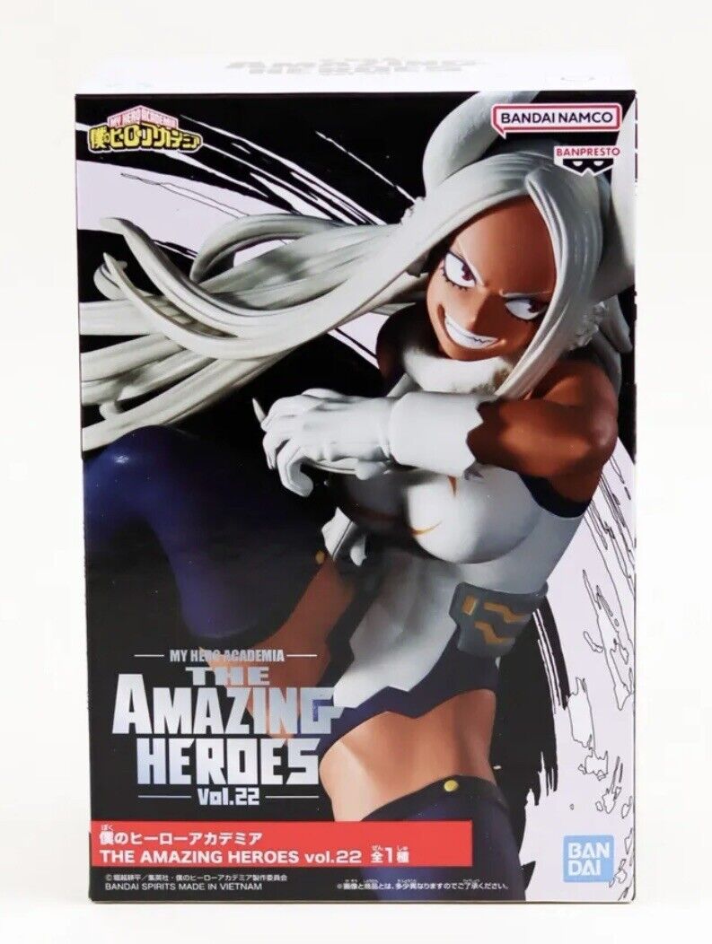 Banpresto My Hero Academia The Amazing Heroes Vol. 22 Mirko Figure - USA Seller