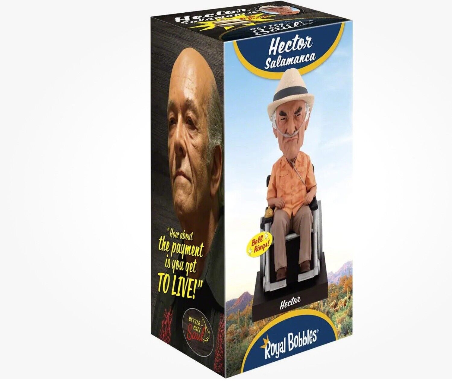 Better Call Saul Hector Salamanca Bobblehead With Working Bell NEW