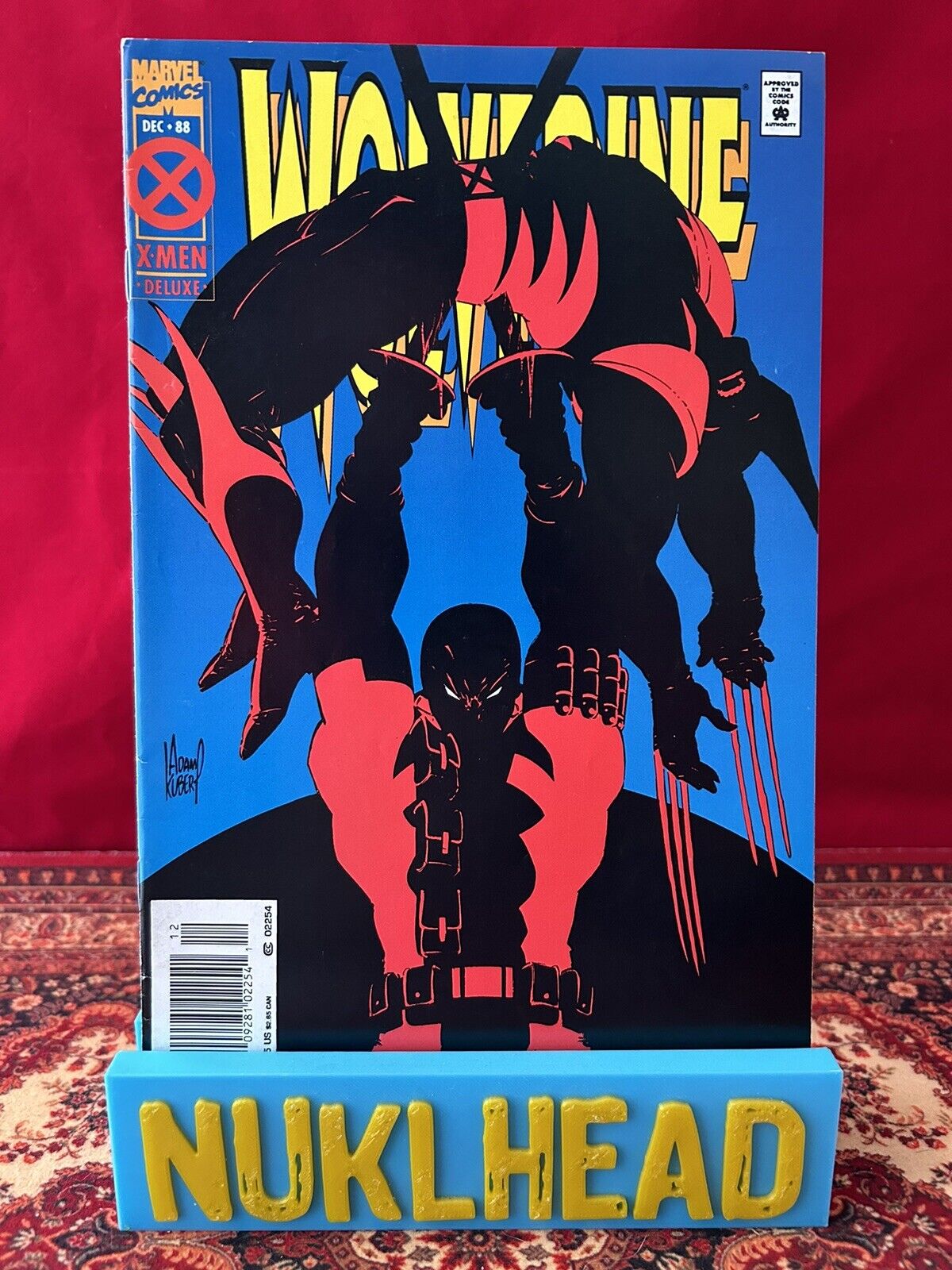 Wolverine #88 Marvel 1994 NM 1st Deadpool Vs. Wolverine Deluxe Edition Newsstand