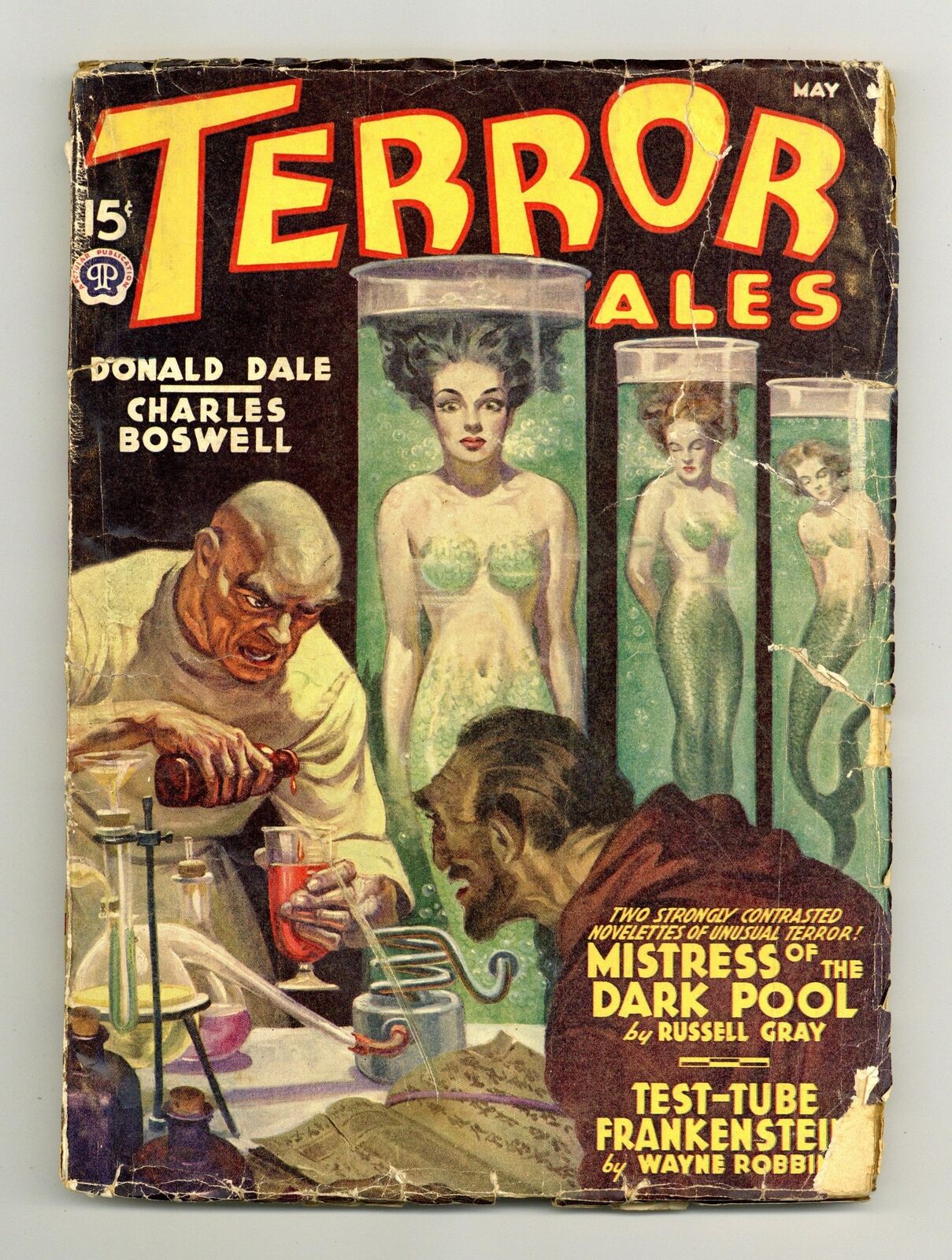 Terror Tales Pulp May 1940 Vol. 12 #2 FR/GD 1.5