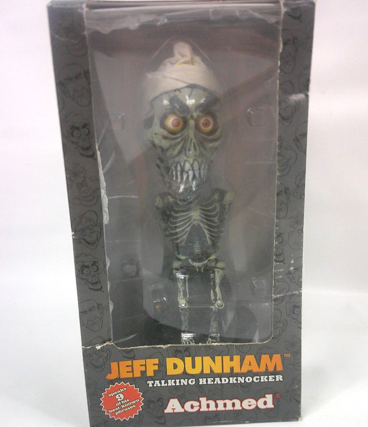 Talking Achmed Bobblehead NECA Jeff Dunham 8 Inch Figure Figurine Toy