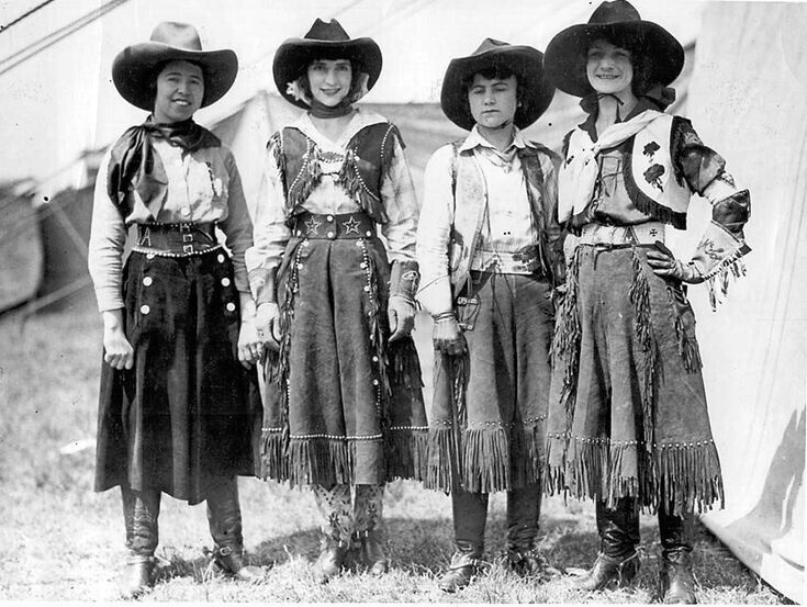 MOre 1920 Cowgirls  Rodeo Stars 1920s Vintage Old Photo 8 x 10  Reprint
