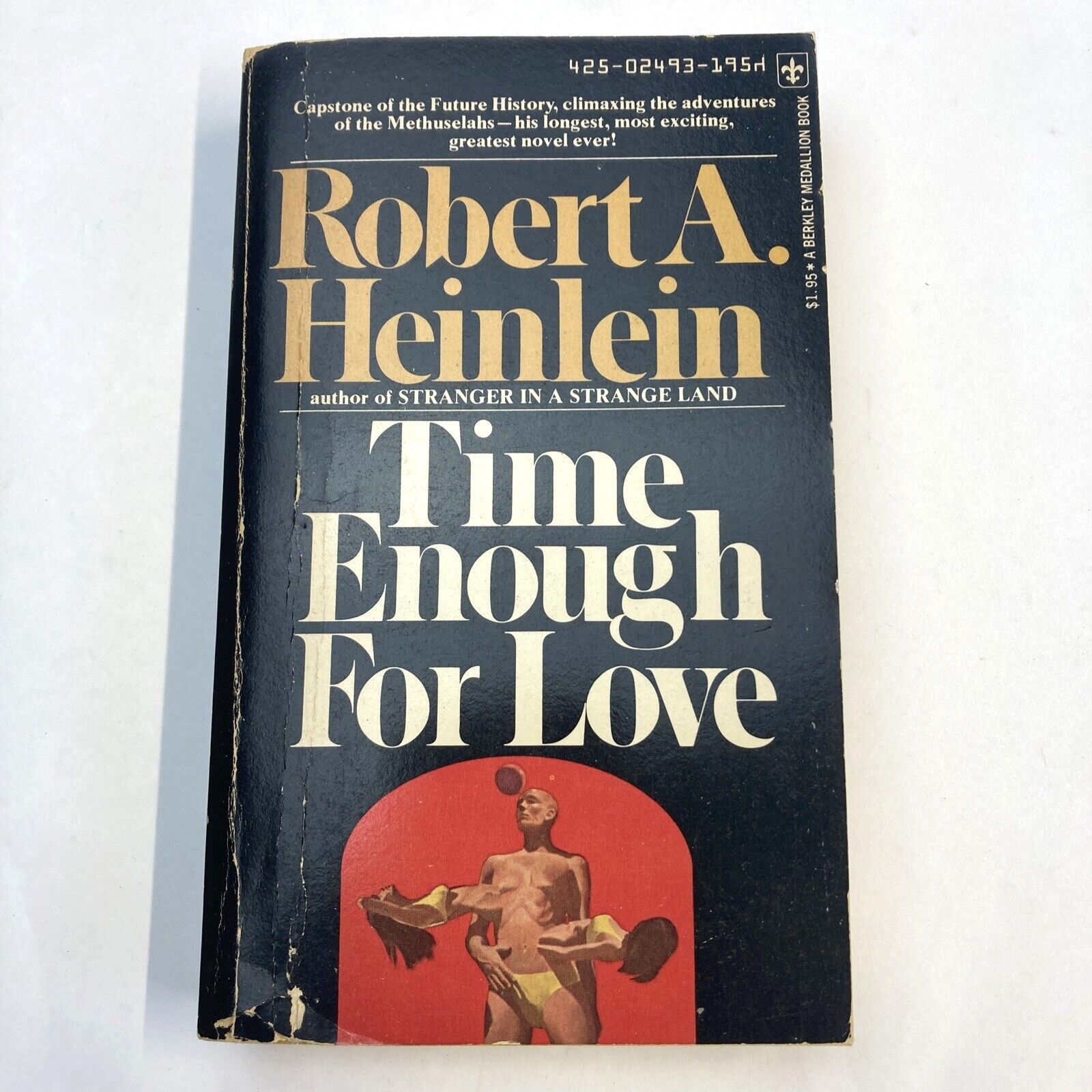 Robert Heinlein Time Enough for Love Berkeley Medallion Paperback 1973