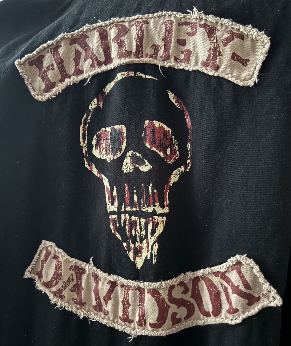 Harley Davidson Sleeveless Button Up Blowout Shirt Mens L Black American Biker