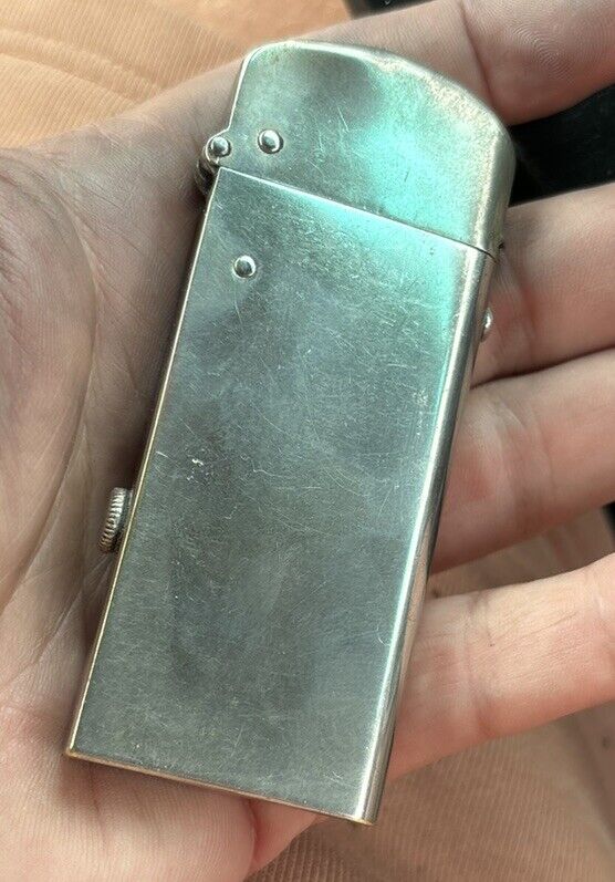 NASSAU Semi-Automatic Pocket Lighter - (Newark) Pat 1911 Oversized Rare