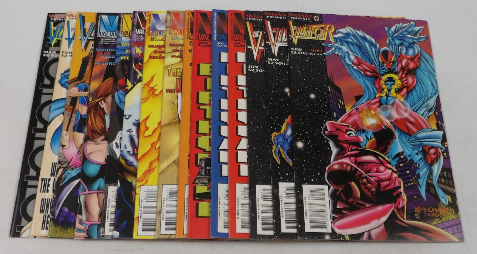 the Visitor #1-13 VF/NM complete series + VS the Valiant Universe #1-2 set lot