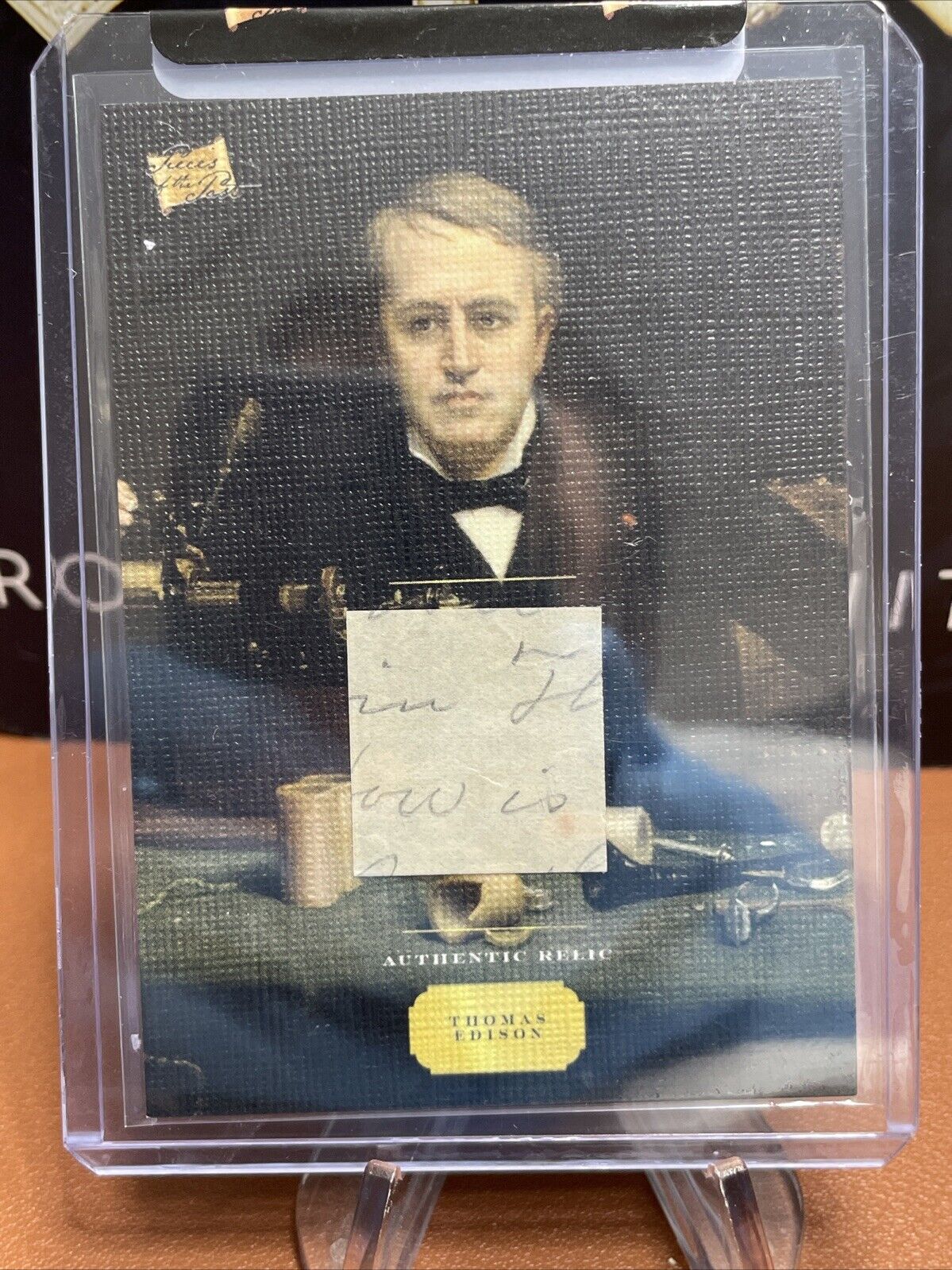 Pieces Of The Past 2023 Thomas Edison Written Relic 🔥💡⚡️