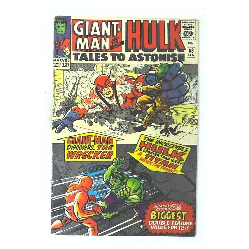 Tales to Astonish #63  - 1959 series Marvel comics Fine+ / Free USA Shipping [z@
