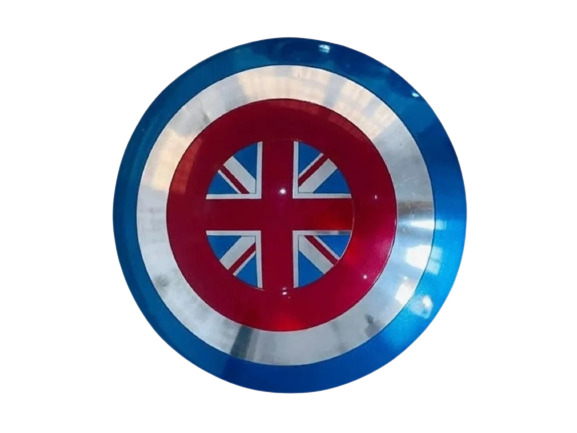 Captain Carter Shield, Metal Prop Replica, Marvels Legend Captain America Shield