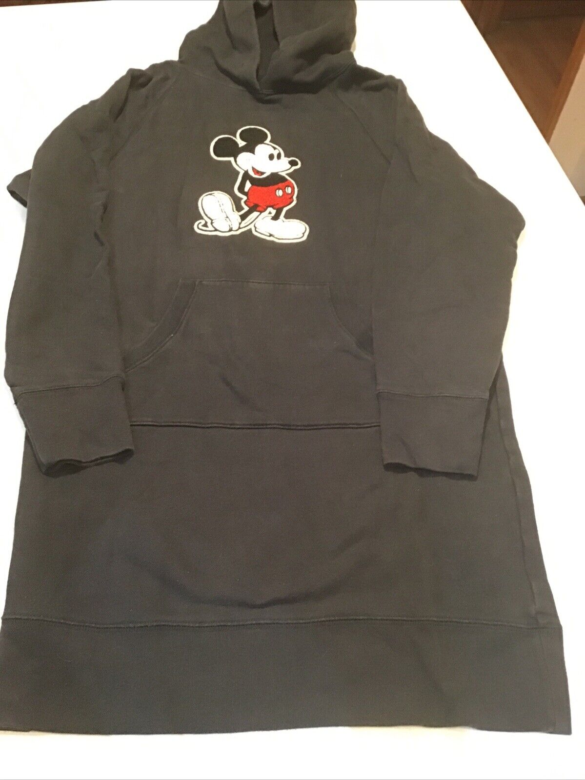 Vintage Disney Mickey Mouse Hoodie/ Dress Mickey Stands Small